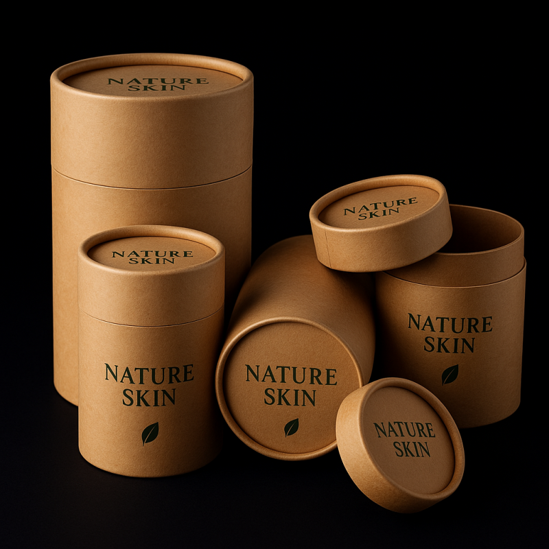 ROUND PAPER CONTAINERS