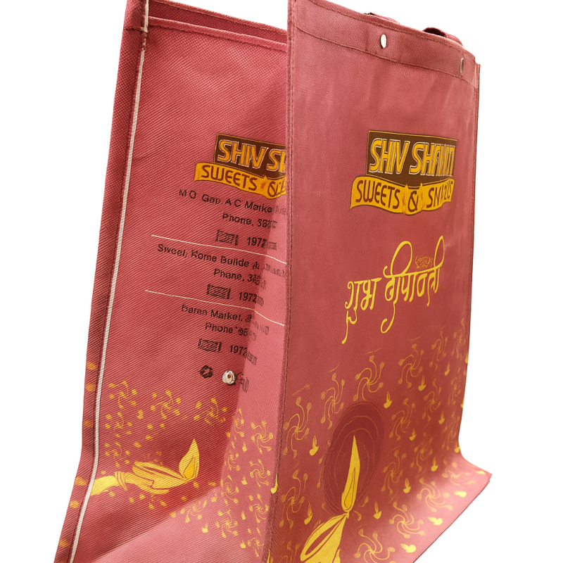 MULTICOLOR PRINTED NON WOVEN BAG