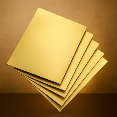ROCSO ONE SIDE GOLDEN LAMINATED BOARD