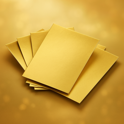 ROCSO ONE SIDE GOLDEN LAMINATED BOARD
