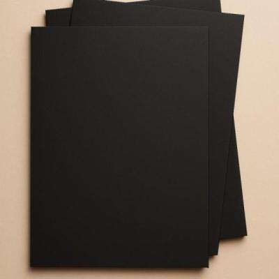 ROCSO ONE SIDE BLACK LAMINATED BOARD 1.5 MM