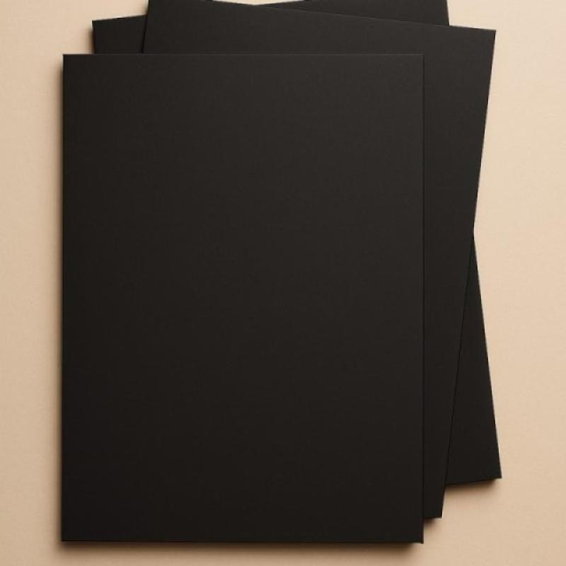 ROCSO ONE SIDE BLACK LAMINATED BOARD 1.5 MM