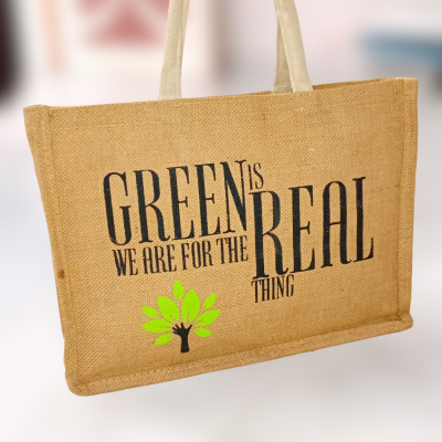 Printed Jute Bag