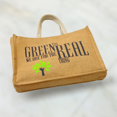 Printed Jute Bag