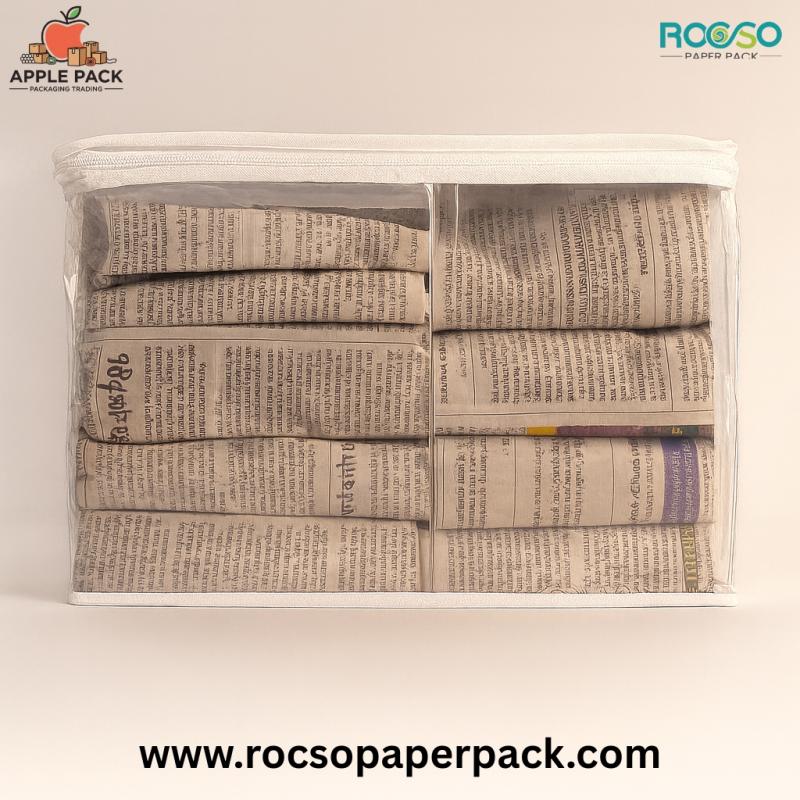 Transparent Zipper Storage Bag