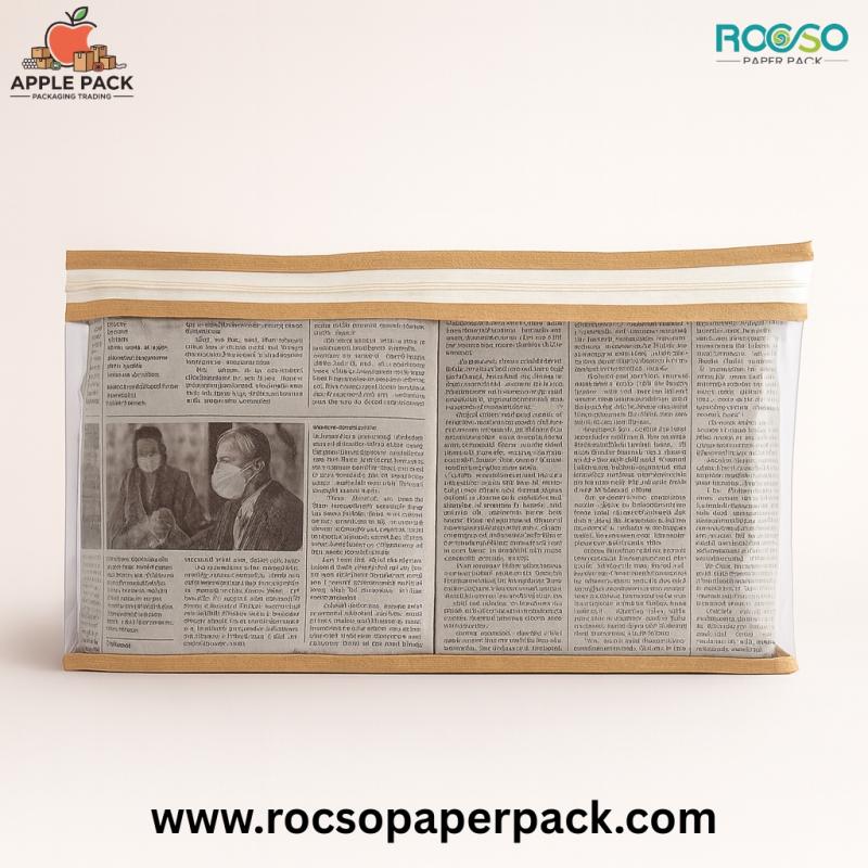 Transparent Zipper Storage Bag