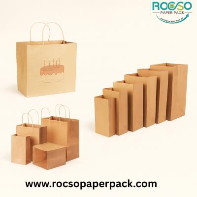 KRAFT PAPER CARRY BAGS