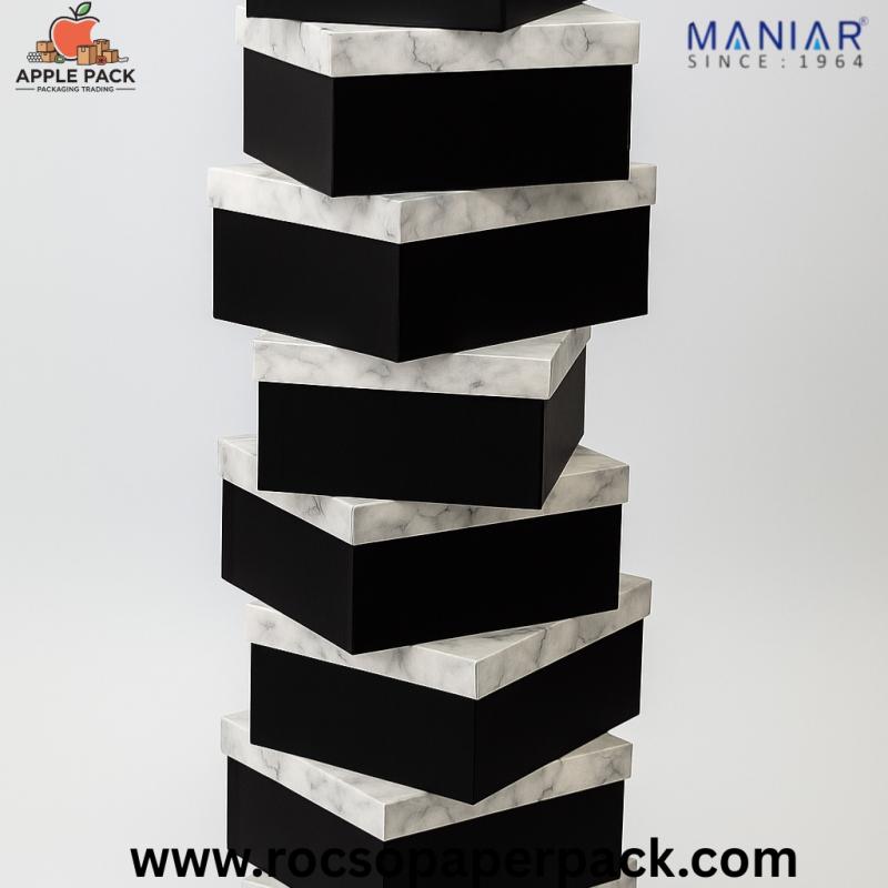 Premium Marble Finish Rigid Box