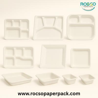 Bagasse Plates & Bowls Collection