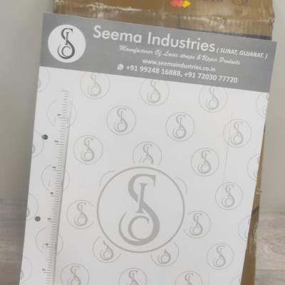 Lace Sample Card | Size : 12 x 8.65 Inch | Customize Size Available