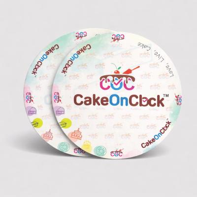 MDF Cake Base Printed
