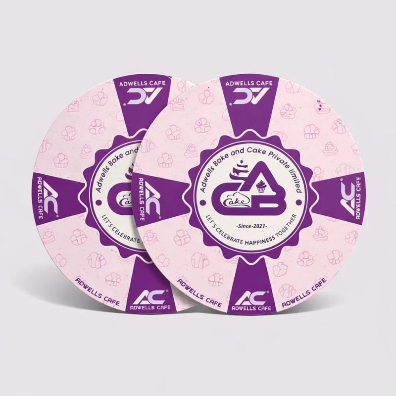 MDF Cake Base Printed