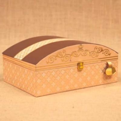 Premium MDF Dome Shape Gift Box – Size: 13” (L) x 9” (W) x 4” (H)