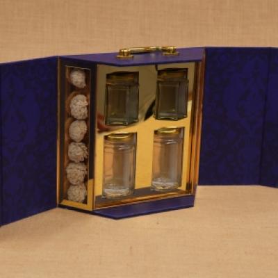 Premium Door 4 Jar MDF Box