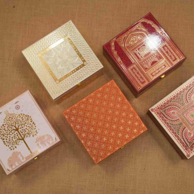 Square MDF Box