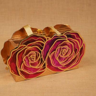 Laser Cut Flower 3Jar Box
