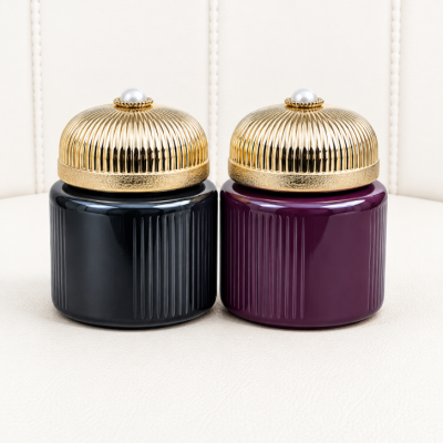 Luxury Fancy Glass Jar 05