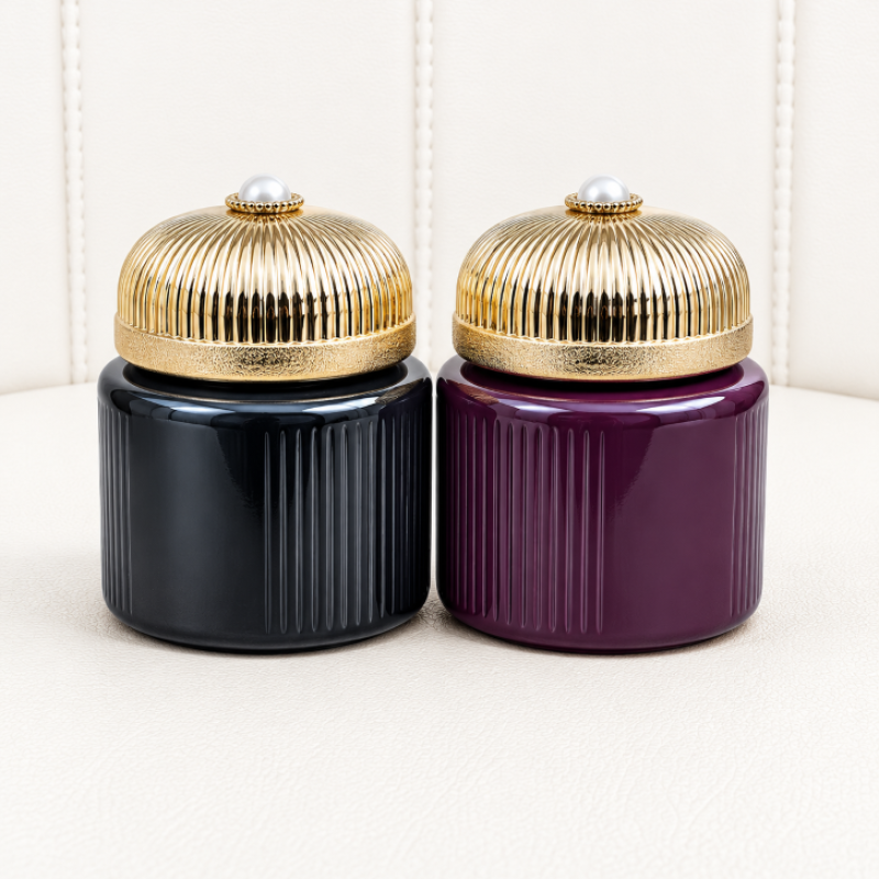 Luxury Fancy Glass Jar 05