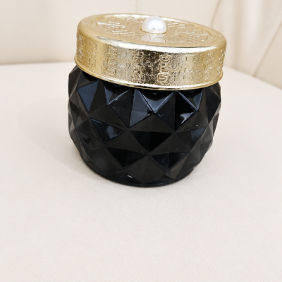Luxury Fancy Glass Jar 02