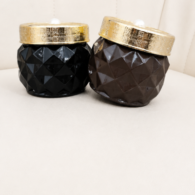 Luxury Fancy Glass Jar 02