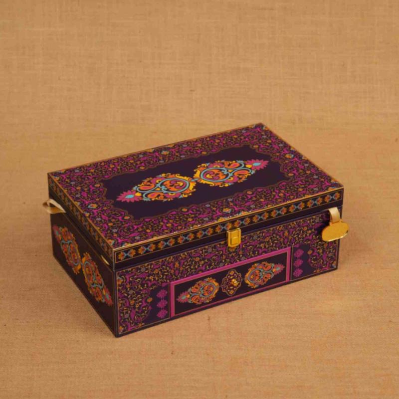 In Side Rexin MDF Box