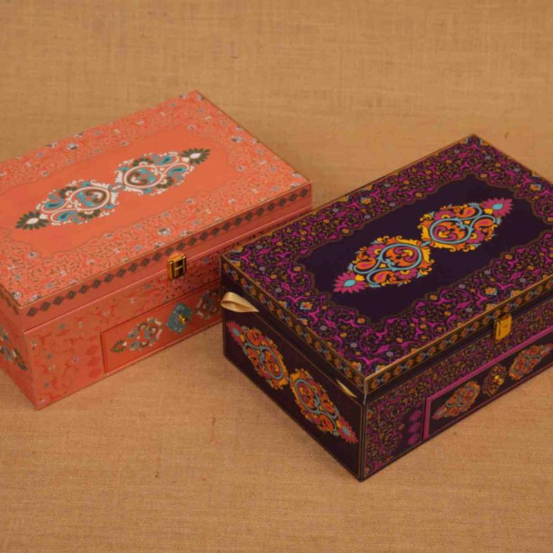 In Side Rexin MDF Box