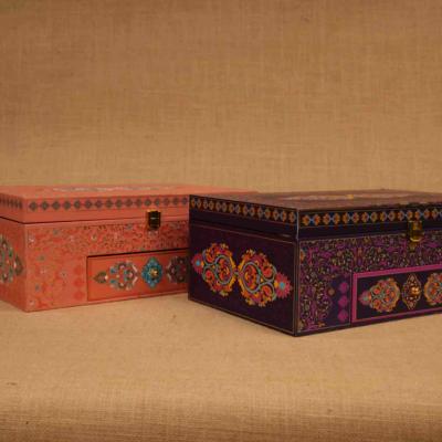 In Side Rexin MDF Box