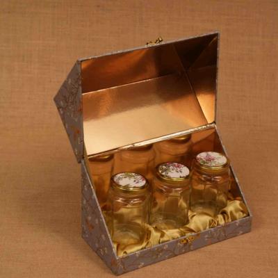 Hexa Jar Taper MDF Box