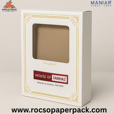 Premium Window Gift Box – House of Farhaz Edition
