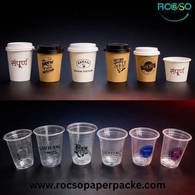 ROCSO Custom Print Premium Disposable Cup Collection